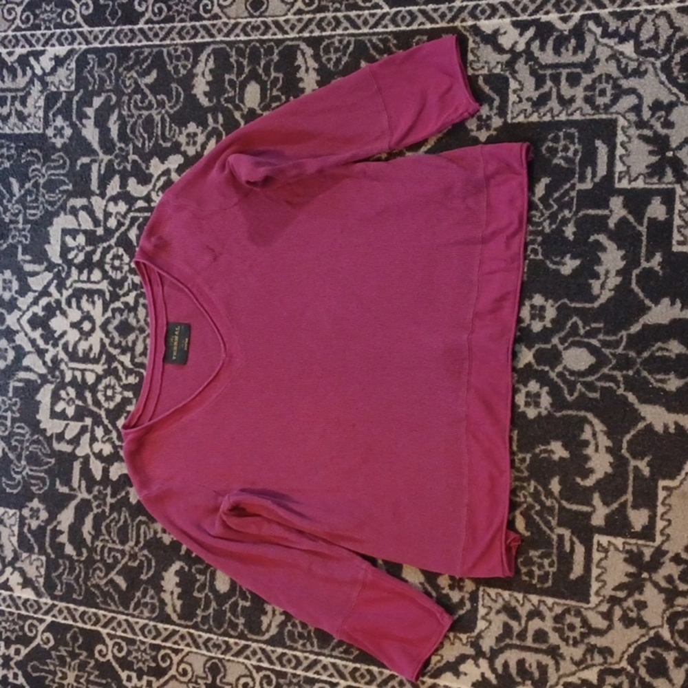 Avenue The Thermal V-Neck Pullover Shirt 22/24